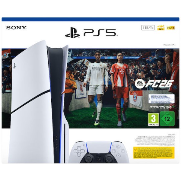 Sony Playstation 5 Slim Disc Edition & EA Sports FC26